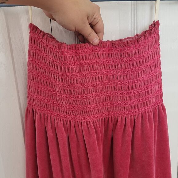 Ruby Rox hot pink strapless beach dress - Picture 2 of 8